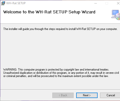 WH-RAT Remote Access Trojan