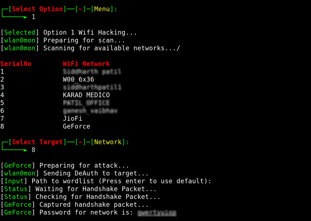 lazyaircrack Automated tool for WiFi hacking