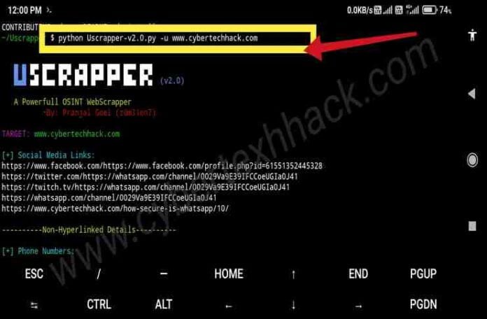 Uscrapper – The Ultimate Web Scraping Tool