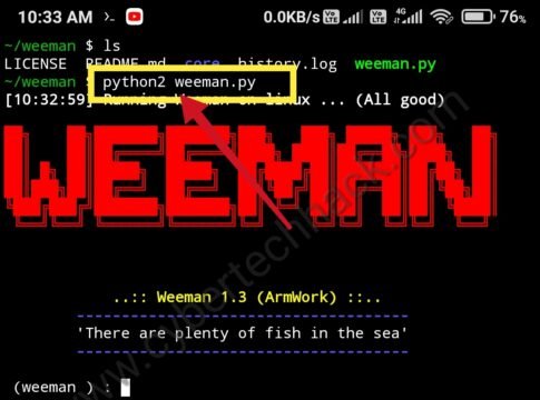 Weeman: A Powerful Tool for WebPage Cloning