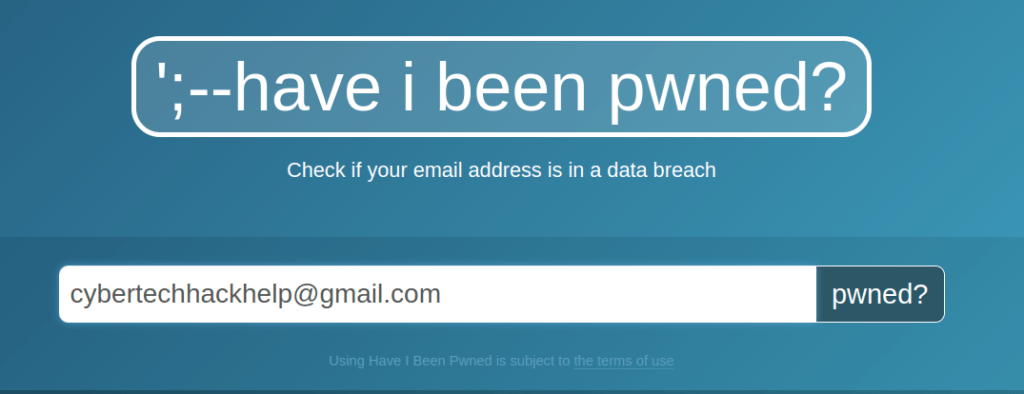 How to Find Whether Your Email Password is Leaked