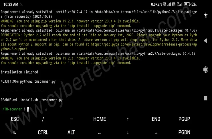 TM-Scanner websites vulnerability scanner